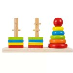Kruzzel - trieur bois formes géométriques - dès 3 ans Kruzzel - trieur bois formes géométriques - dès 3 ans