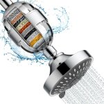Ksfal - filtre de douche, 21 etapes filtre douche anti calcaire avec vitamine c, adoucisseur d'eau douche, ...