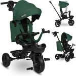 Ksfal - kori 2en1 tricycle bb evolutif de 1, 5 jusqu' 25 kg, sige rotatif a 360 degrs, roue libre ...