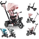 Ksfal - noemi tricycle 5 en 1 avec barre de poussée a partir de 18 mois jusqu'à 25 kg, marche avant et ... Ksfal - noemi tricycle 5 en 1 avec barre de poussée a partir de 18 mois jusqu'à 25 kg, marche avant et ...
