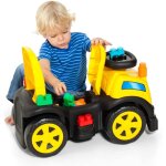 Ksfal - porteurs trotteurs 3 en 1 et 4 en 1 + jeu de blocs