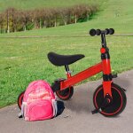 Ksfal - tricycle 2en1, outdoor draisienne 3 roues bébé verte - enfant 18 mois et plus - pour l'équilibre, ... Ksfal - tricycle 2en1, outdoor draisienne 3 roues bébé verte - enfant 18 mois et plus - pour l'équilibre, ...