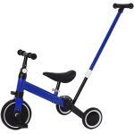 Ksfal - tricycle 4 en 1 pour tout - petits avec poignée de direction pour 1 a 4 ans, tricycle vélo enfant, ... Ksfal - tricycle 4 en 1 pour tout - petits avec poignée de direction pour 1 a 4 ans, tricycle vélo enfant, ...