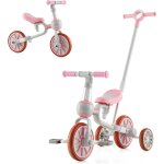 Ksfal - tricycle bb evolutif 4 en 1, draisienne avec poigne de pousse rglable en 4 positions, selle ...
