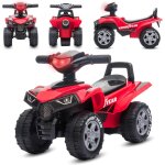 Ksfal - voiture d'enfant quad drapant a partir de 1 an babyquad, vhicule drapant babyauto auto (rouge) ...