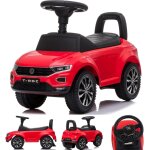 Ksfal - voiture a pousser volkswagen t - roc avec licence ds 12 mois avec bote a gants, jantes chromes, ...
