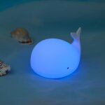 Kuwl - veilleuse enfants, baleine chambre d'enfant led veilleuses avec minuterie bébé silicone animal ... Kuwl - veilleuse enfants, baleine chambre d'enfant led veilleuses avec minuterie bébé silicone animal ...