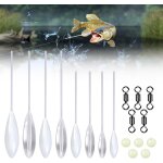 Kwex - 8 pices flotteur peche flotteur peche truite flotteur truite flotteur peche truite coulissante ...