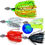 Kwex - chatterbait lot de 5 leurres artificiels dans une bote de 15 g et 10 g au choix crankbait jig ...