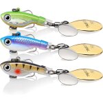 Kwex - cuillère de pêche avec hameçon triple renforcé, lame de cuivre, spinners de pêche a de haute qualité, ... Kwex - cuillère de pêche avec hameçon triple renforcé, lame de cuivre, spinners de pêche a de haute qualité, ...