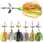Kwex - esche da pesca spinnerbaits leurre spinner pche artificielle truite kit jigs per chatterbait ...