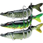 Kwex - leurres de pche pour eau douce et eau sale, swimbait raliste pour bar, truite, crapet, leurre ...