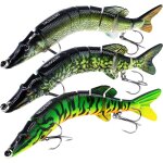 Kwex - leurres de pche pour eau douce et eau sale, swimbait raliste pour bar, truite, crapet, leurre ...