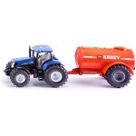 Kyaoayo - 1945, tracteur avec rservoir a lisier a un essieu, 1:50, mtal / plastique, bleu / orange, ...