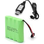 Kyaoayo - 2400mah 4, 8v rechargeable ni - mh aa batterie pour rc voiture jouet electrique truck camion ... Kyaoayo - 2400mah 4, 8v rechargeable ni - mh aa batterie pour rc voiture jouet electrique truck camion ...