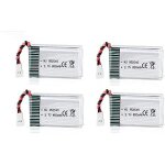 Kyaoayo - lot de 4 batteries lipo rechargeables 850mah 3. 7v pour drones syma x5sc x5sw adaptées pour ... Kyaoayo - lot de 4 batteries lipo rechargeables 850mah 3. 7v pour drones syma x5sc x5sw adaptées pour ...