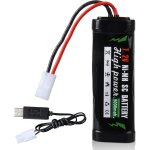 Kyaoayo - 7, 2v 5000mah nimh batterie, batterie nimh rechargeable pour voitures rc, avion, hlicoptre, ...