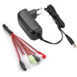 Kyaoayo - airsoft chargeur pour nimh / nicd 2 - 10s 2, 4v - 12v batterie, rc chargeur intelligent pour ...