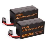 Kyaoayo - batterie rechargeable 2000 mah 11, 1 v en lithium - ion polymer pour parrot ar. drone 2. 0 ... Kyaoayo - batterie rechargeable 2000 mah 11, 1 v en lithium - ion polymer pour parrot ar. drone 2. 0 ...