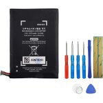 Kyaoayo - batterie compatible avec switchlite hdh - 003 hdh - 001 console de jeu avec outils