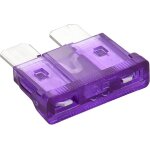 Kyaoayo - fusible a lame standard atc - 35, camion de voiture assorti, 35a, violet, paquet de 50