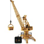 Kyaoayo - grue tlcommande pour enfants, 60 cm de haut, rotation a 360 avec lumires et crochet mobile, ...