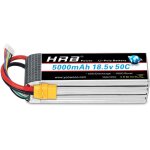 Kyaoayo - hrb 5000mah 18, 5v 50c 5s lipo pack batterie xt90 pour modlisme rc car heli bche boat truck ...