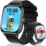 Kyaoayo - montre connecte enfant filles garons avec 1, 57 pouces bricolage vi apprendre cartes musique ...