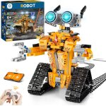 Kyaoayo - robot jouet de blocs de construction, jouet de robot tlcommand programmable, convient aux ...