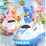 Kyaoayo - spray voiture tlcommande, super bumper car, 2 pice enfants voiture jouet collision poupe ...
