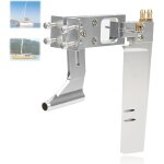 Kyaoayo - support d'arbre double trou d'eau d'entre cnc tour fabrication de prcision rc bateau gouvernail ...