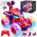 Kyaoayo - voiture tlcommande enfants, jouet fille garcon 3 4 5 6 7 8 9 ans jeux spider monster truck ...