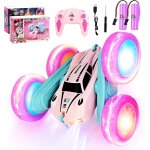 Kyaoayo - voiture tlcommande sur chenilles pour filles de 6 a 12 ans et plus, voiture jouet rc avec ...