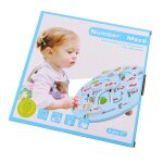 Labyrinthe animaux / fruits, jouets educatifs en bois pour bbs, dessin anim, jeu cratif