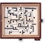 Labyrinthe en bois premium - jeu d'�quilibre robuste 33, 5 cm, am�liore la coordination ?il - main, plateau ...