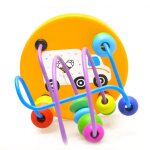 Labyrinthe de perles en bois 6 en 1, cube d'activit naturelle, jouet educatif pour enfant, apprentissage ...