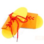 Lacet non tiss� 1 paire, jouet d'apprentissage pour enfants, mat�riel montessori, jouet d'�ducation pr�coce, ...