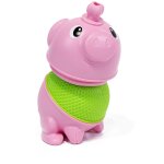 Lalaboom tube perles de motricite animaux de la ferme version poussin