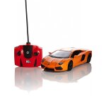 Lamborghini aventador jaune 01:24 echelle voiture de contr�le radio