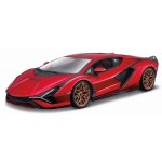 Lamborghini sian hybride - rouge 1 / 18 burago - burago Lamborghini sian hybride - rouge 1 / 18 burago - burago
