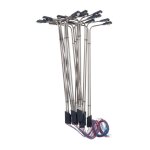 Lampadaire led double tte 3v, modle de train, echelle ho, 10 pices