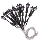 Lampadaire led sur rail, 20 pices, modle d'clairage mural, echelle 1:150, mini luminaire pour rue ...