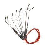 Lampadaire de paysage 3v n, 10 pi�ces, mod�le de train, chemin de fer, rue, route