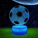 Lampe 3d, 7 couleurs veilleuse led, a illusion 3d interrupteur tactile intelligent, chargement usb chevet ...