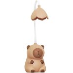 Lampe de bureau enfant, lampe de bureau led, capybara veilleuse avec taille - crayon, rotation a 360 ...