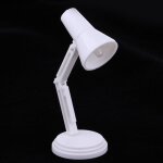 Lampe de bureau led blanche a l'echelle 1 / 6, modèle de meuble pour maison de poupée / / blythe / bjd ... Lampe de bureau led blanche a l'echelle 1 / 6, modèle de meuble pour maison de poupée / / blythe / bjd ...