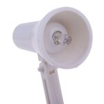 Lampe de bureau led blanche, echelle 2x1 / 6, eclairage pour accessoires de maison de poup�e