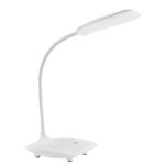Lampe de bureau led pliable et portable, aliment�e par usb, lumi�re a intensit� tactile, dc 5v, 6500k, ...