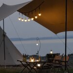 Lampe de camping sans fil, portable, suspendue, pour tente extérieure, atmosphère domestique, lanterne ... Lampe de camping sans fil, portable, suspendue, pour tente extérieure, atmosphère domestique, lanterne ...