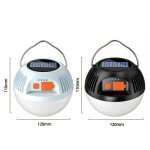 Lampe de camping solaire usb rechargeable led lumire 3 modes lanternes portables urgence forte lumire ...